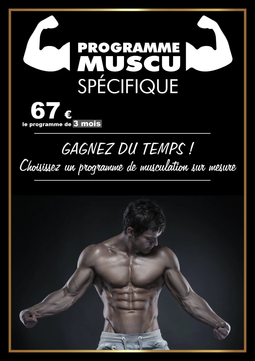 Programme d’entraînement spécifique musculation