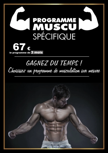 Programme musculation spécifique